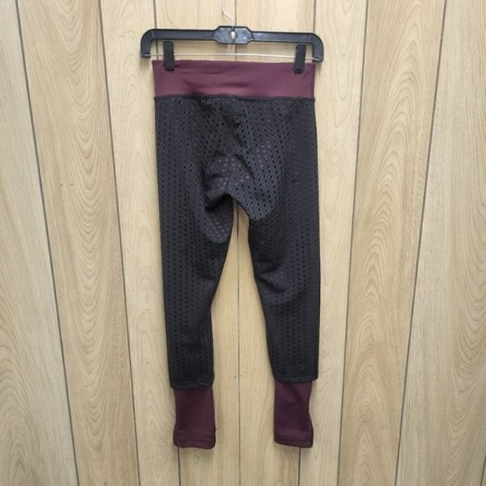 Puma Luxe Mesh Leggings Black - Picture 6 of 7